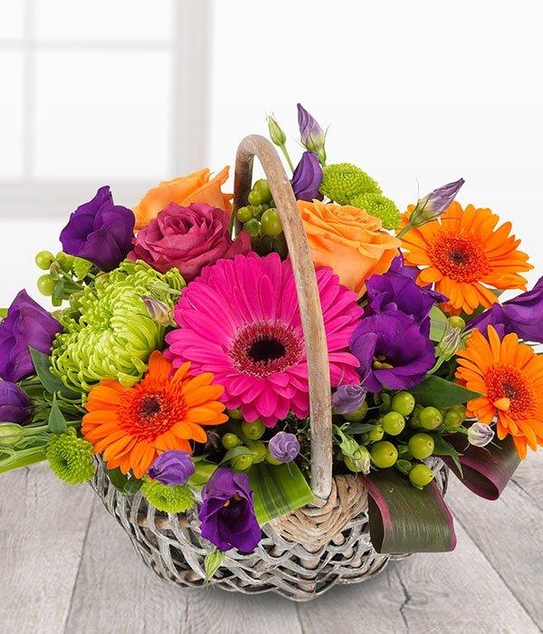Bright and Vibrant Basket