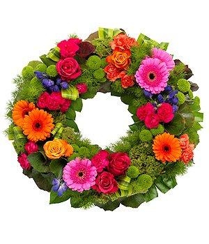 Vibrant Loose Wreath