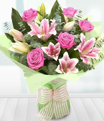 Rose and Lily Classic Aqua