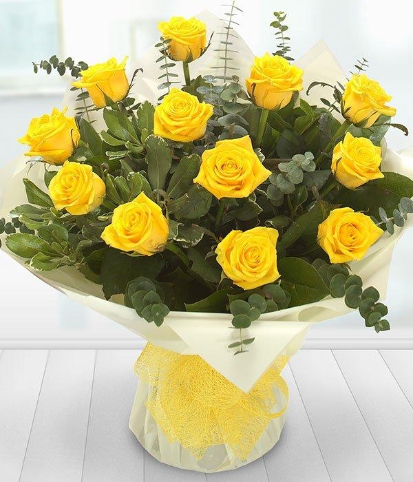 Dozen Yellow Roses