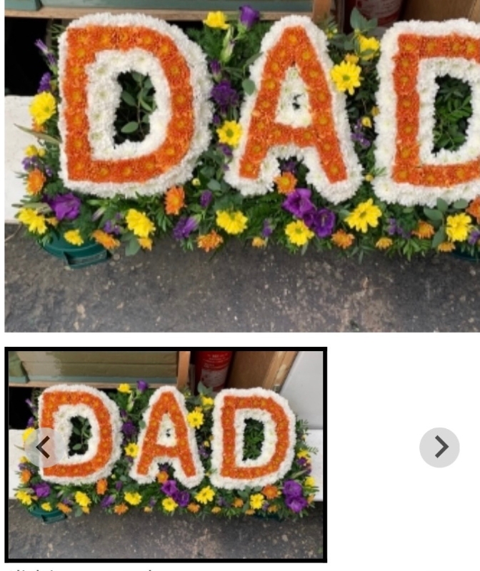 Name In Flowers Letters