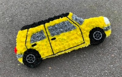 Mini car Yellow