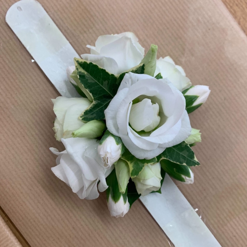 Lisianthus Wrist Corsage