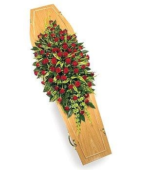 Luxury Rose Coffin Spray (other colours available)