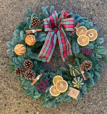 Christmas Door Wreath
