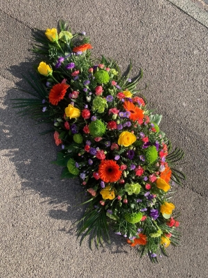 Colourful Coffin Spray