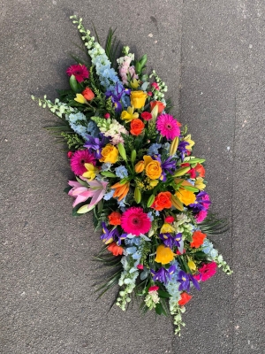Heartfelt Coffin Spray
