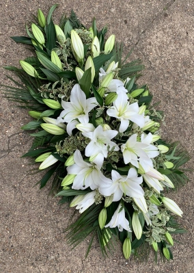 Lily Coffin Spray (other colours available)