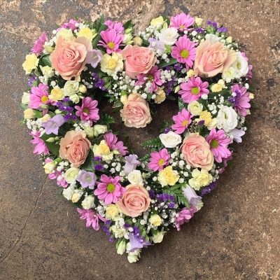 Pastel Gyp Loose Heart