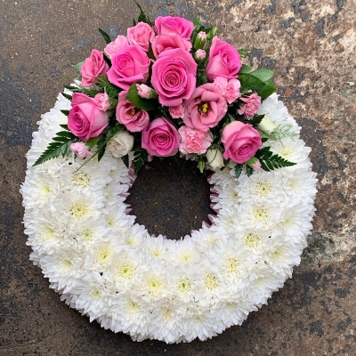 Pink Based Wreath