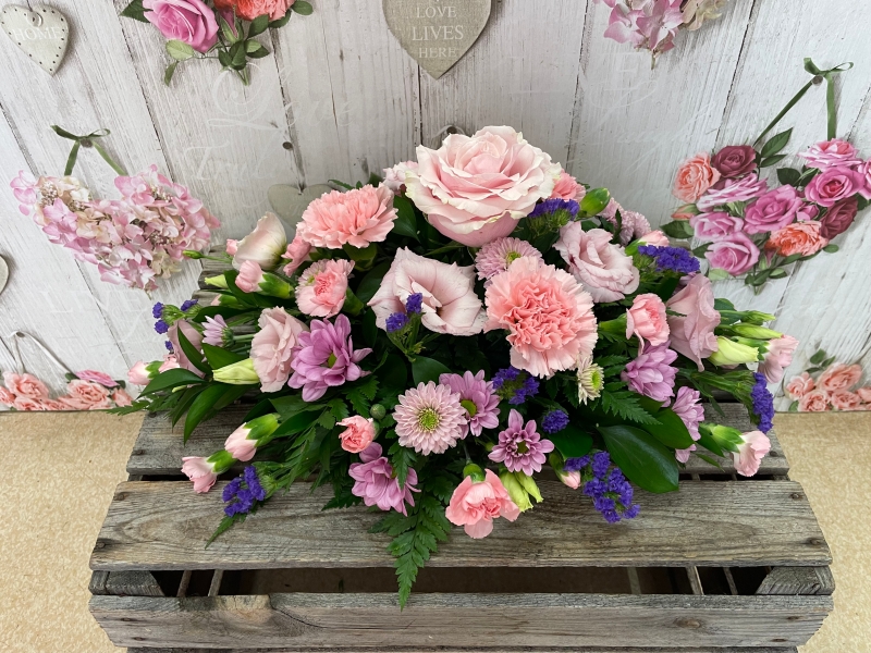 Pink With a Touch Of Purple Double Ended Spray