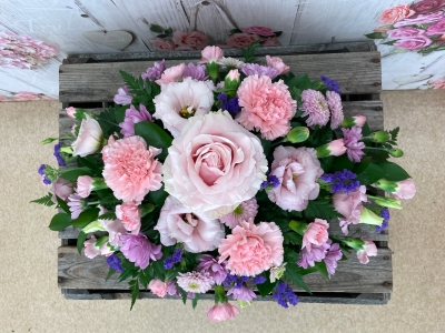 Pink With a Touch Of Purple Double Ended Spray
