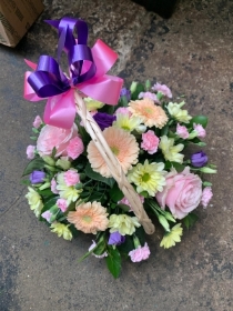 Pretty Pastel Basket 