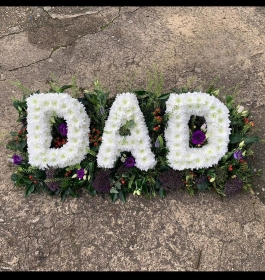 Name In Flowers Letters