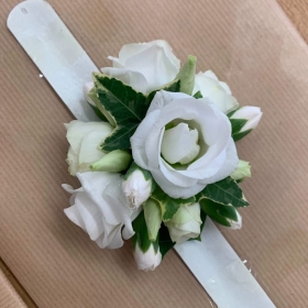 Lisianthus Wrist Corsage
