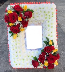 Photo Frame (Red and Yellow)