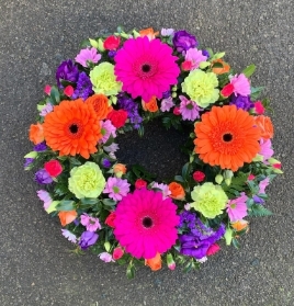 Colourful Mix Loose Wreath