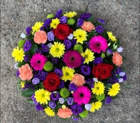 Colourful Mix Posy Pad