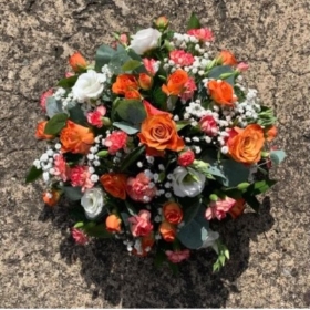 Orange Posy Pad
