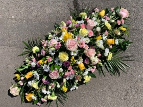 Peaceful Coffin Spray