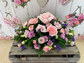 Pink With a Touch Of Purple Double Ended Spray