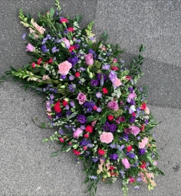 Pretty Mix Coffin Spray, from £150