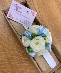 Dazzling Diamantés Wrist Corsage